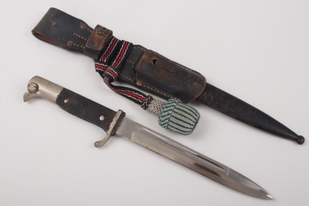 Wehrmacht dress bayonet KS98 with frog & Police Portepee - Pack&Söhne