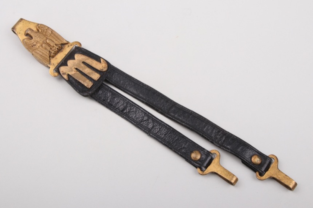 Dagger hangers for the Italian MVSN officer's dagger