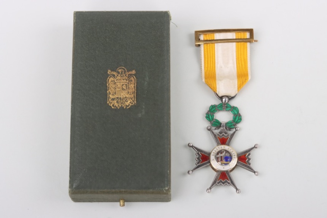 Spain - Order of Isabella the Catholic, Silver Cross in case