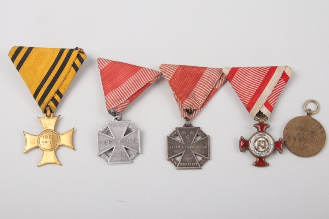 Austria-Hungary - Lot of six medals