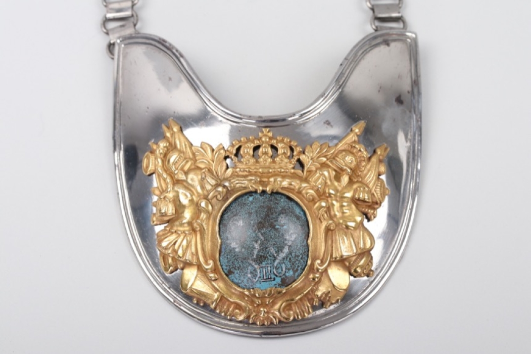 Prussia - Gorget for "Stabswachen" - Officers