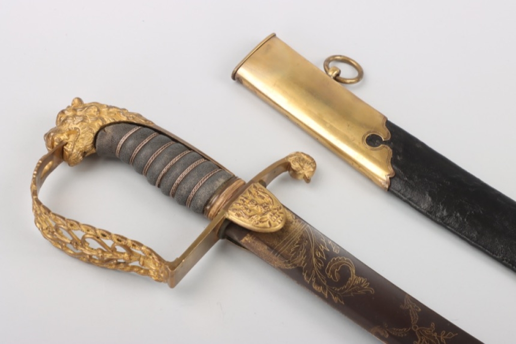 British 1803 infantry officer's sabre