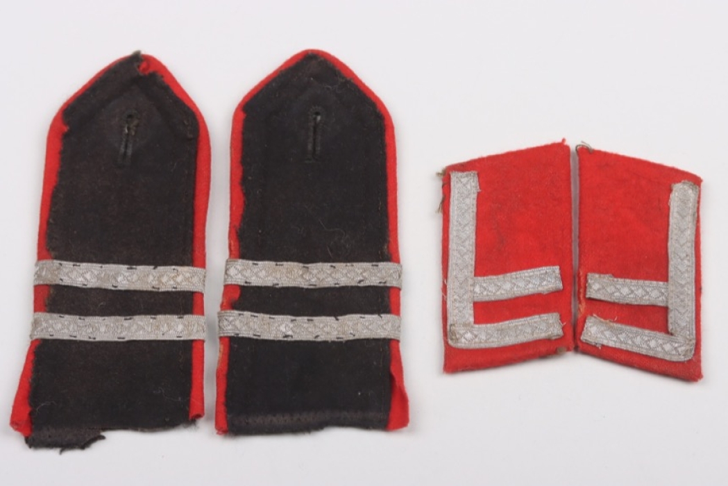 Russian Liberation Army "POA" EM/NCO shoulder boards & collar tabs