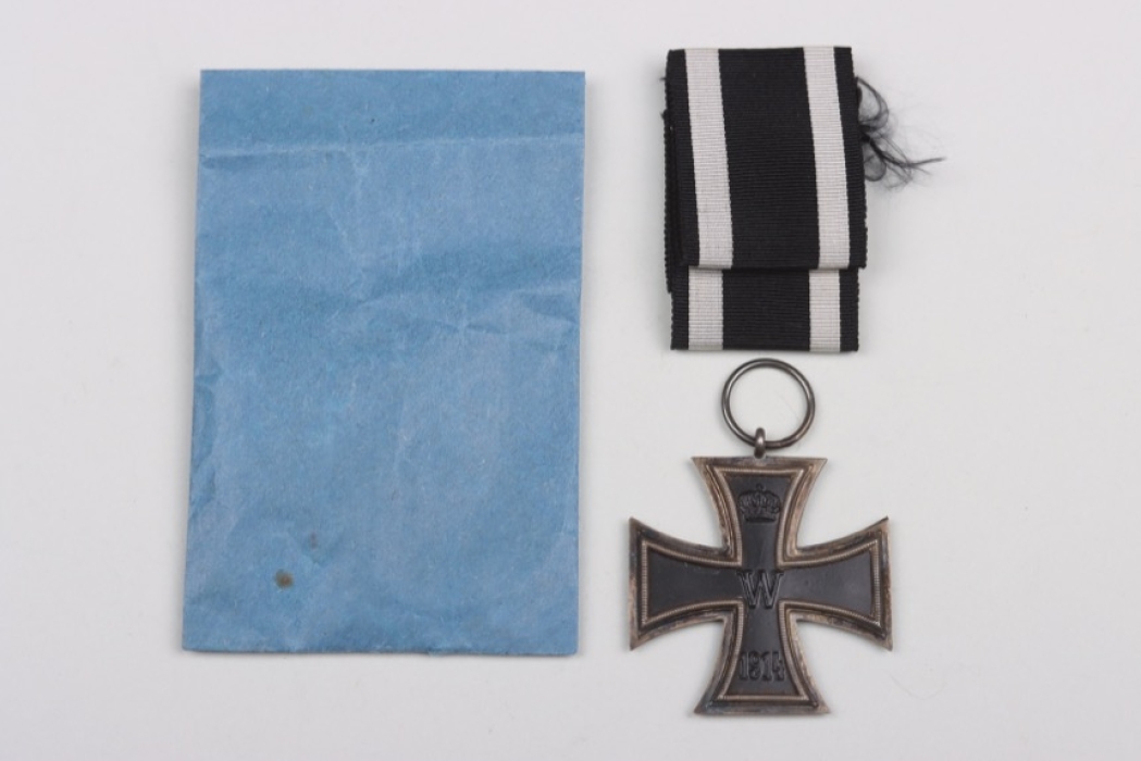 1914 Iron Cross 2nd Class with bag of issue