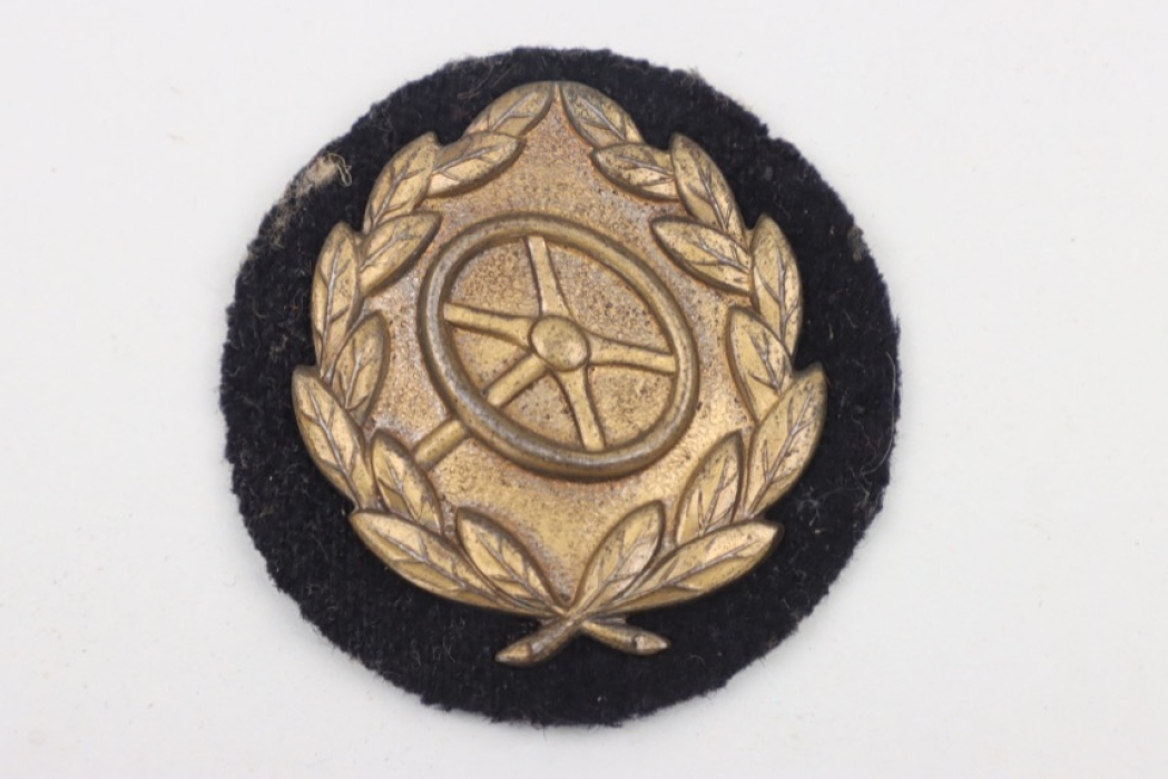 Heer Panzer Drivers Proficiency Badge in Bronze