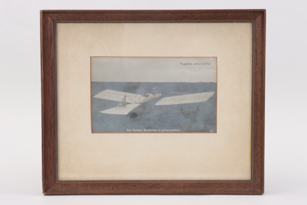 Fokker, Anton - signed postcard