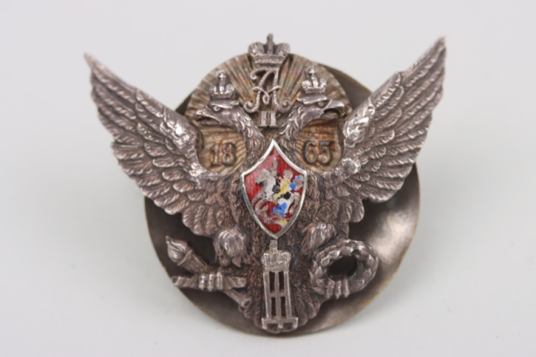 Russia - Graduation badge from the Cavalry School at Elizavetgrad