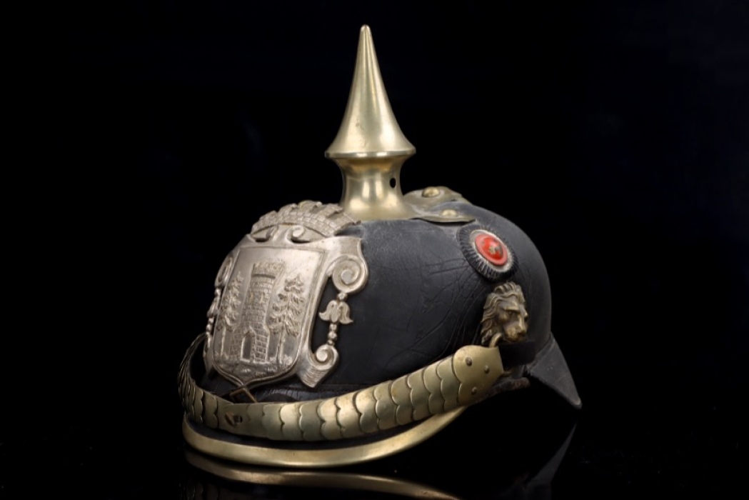 City of Burgau - Police officer's spike helmet