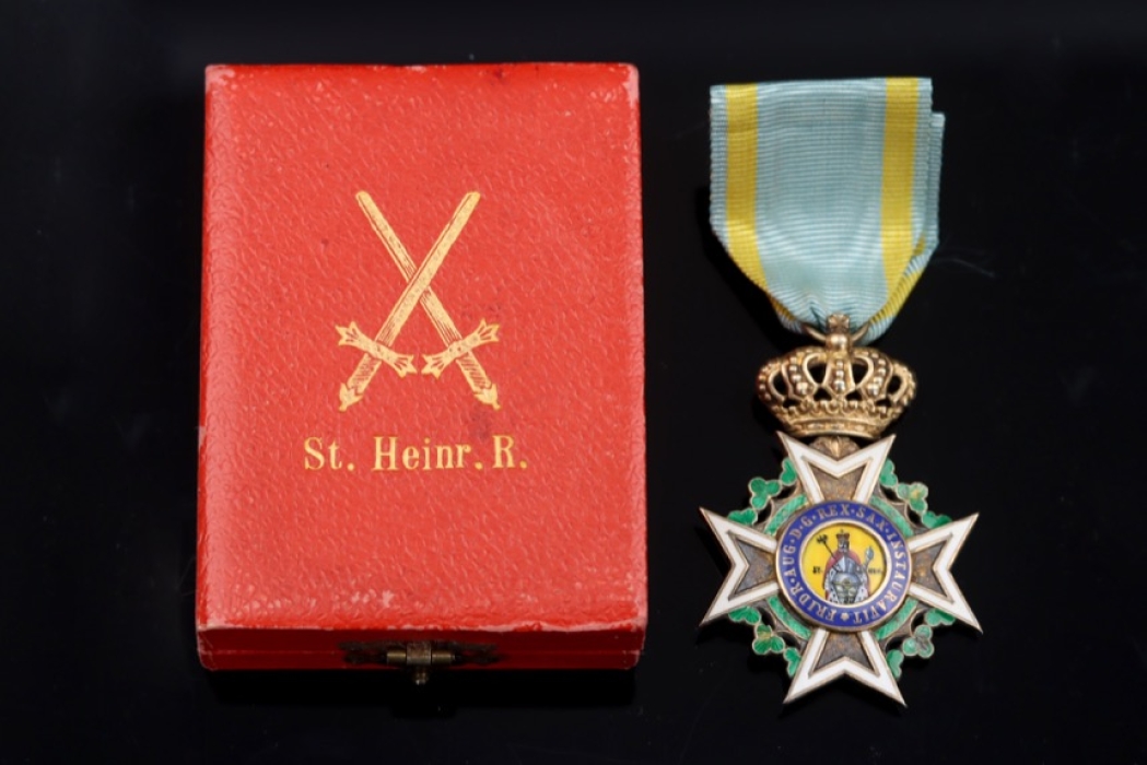 Saxony - Military St. Henry Order Knight's Cross
