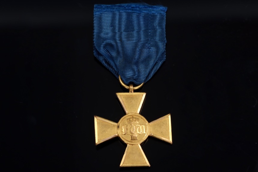 Prussia - Long Service Cross for Officers for 25 years