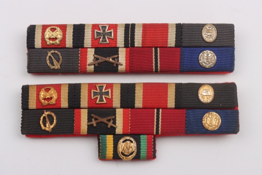 Heer Honor Roll Clasp recipient 1957 ribbon bars