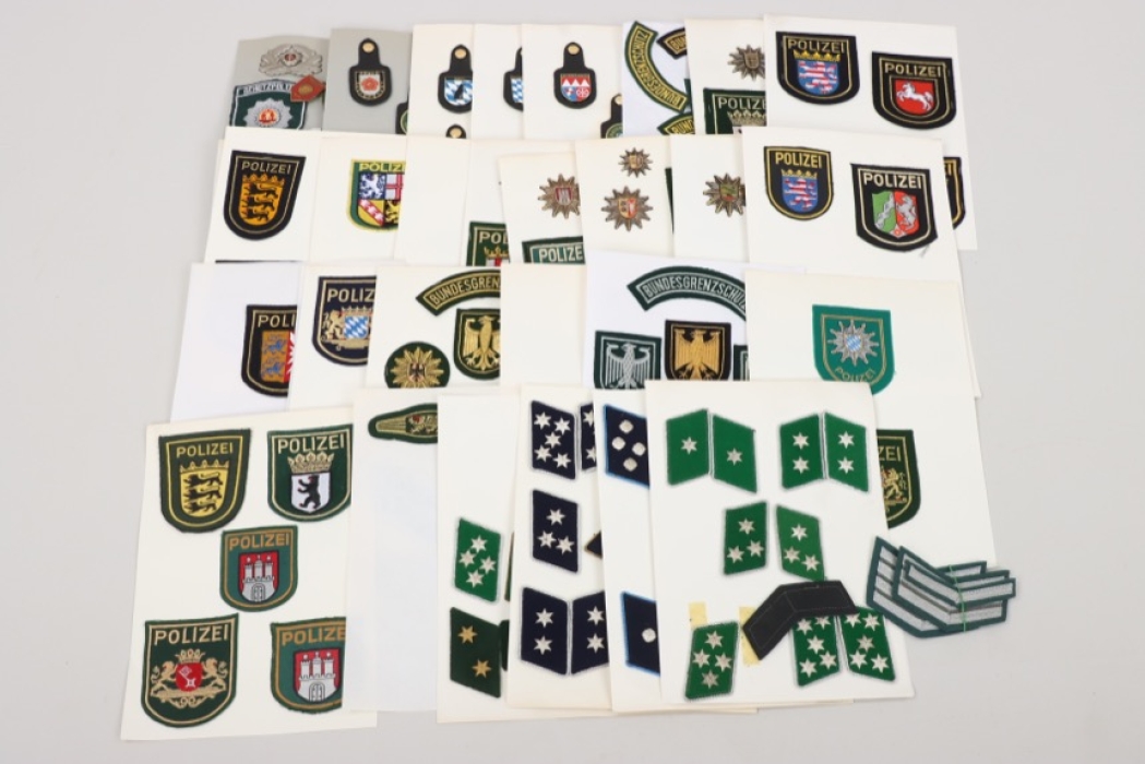 Federal republic of germany - Lot of police badges