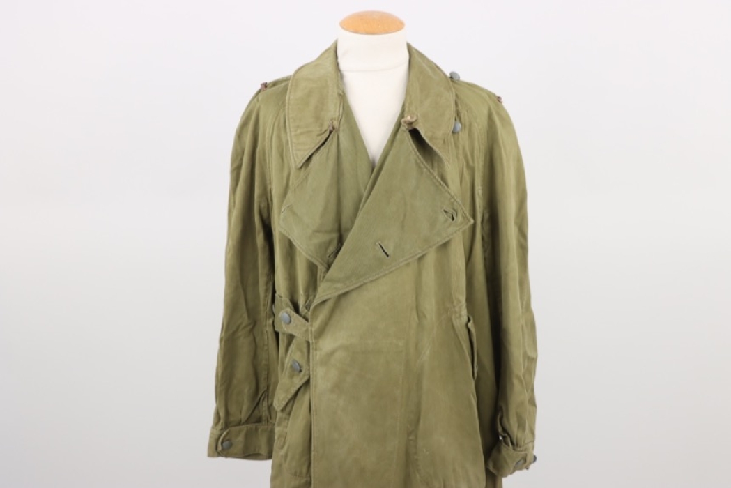 Wehrmacht tropical motorcyclist's coat - 1942