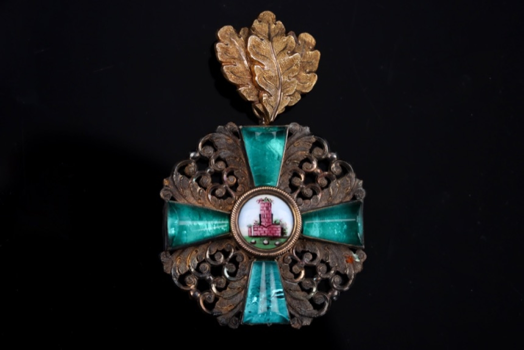 Baden - Order of the Zähringer Lion Knight's Cross 2nd Class with Oak Leaves