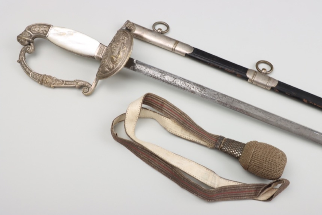 Bavarian official's sword "Kammerherr" with portepee - WKC