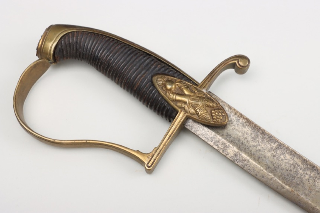 Artillery sabre around 1800