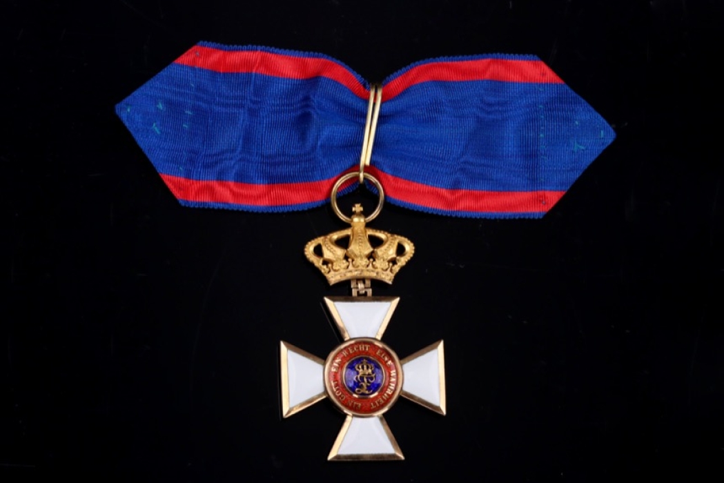 Oldenburg - House and Merit Order of Duke Peter Friedrich Ludwig Commander's Cross
