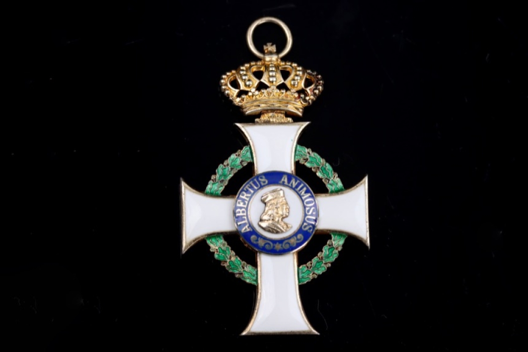 Saxony - Order of Albert Knight 1.Class with Crown