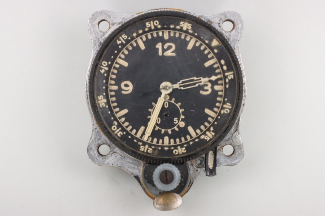 Luftwaffe cockpit clock "Borduhr" - Junghans