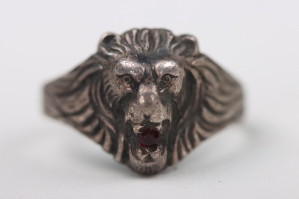 Lion's head ring - 835