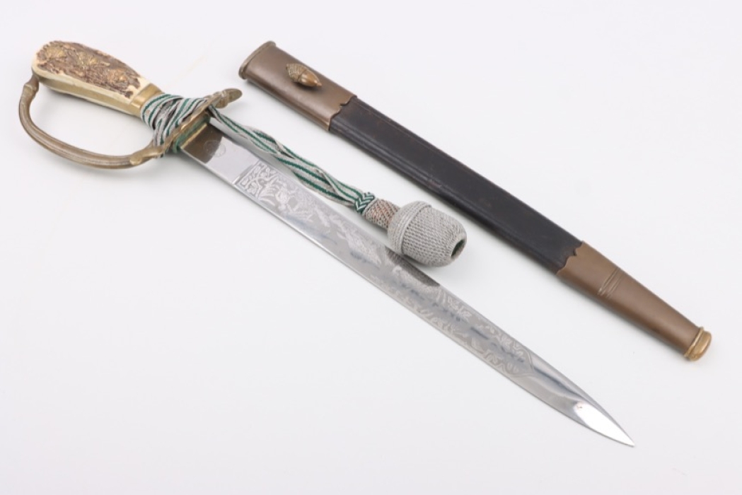 Forestry hunting dagger with portepee - Hörster