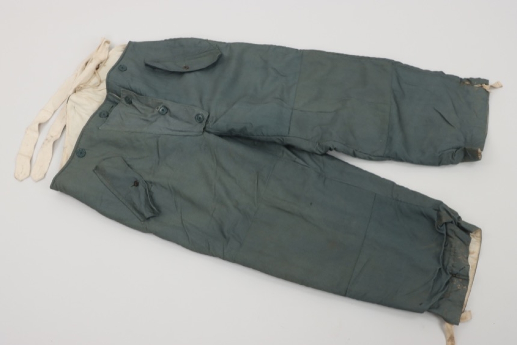 Police reversible winter trousers
