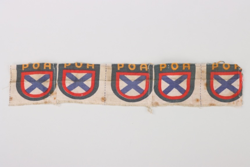 5 x ROA sleeve badge - EM/NCO type