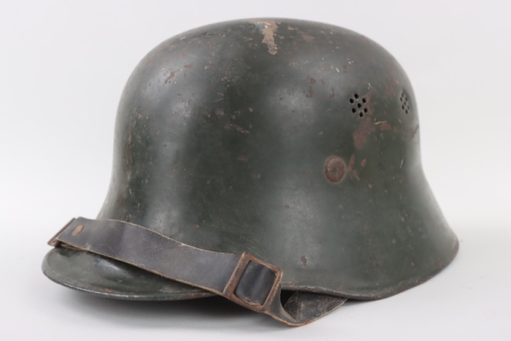 Fieldgrey Luftschutz M38 helmet (gladiator)