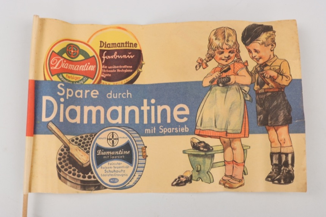 "Diamantine" handheld flag
