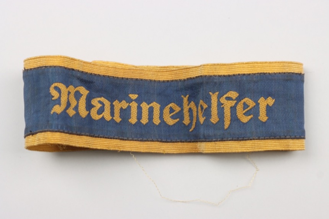 Marine-HJ "Marinehelfer" cuff title