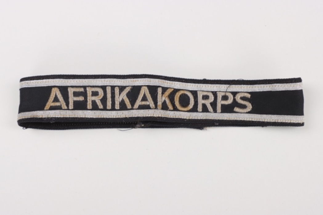 Heer Panzer officer's cuff title "Afrikakorps"
