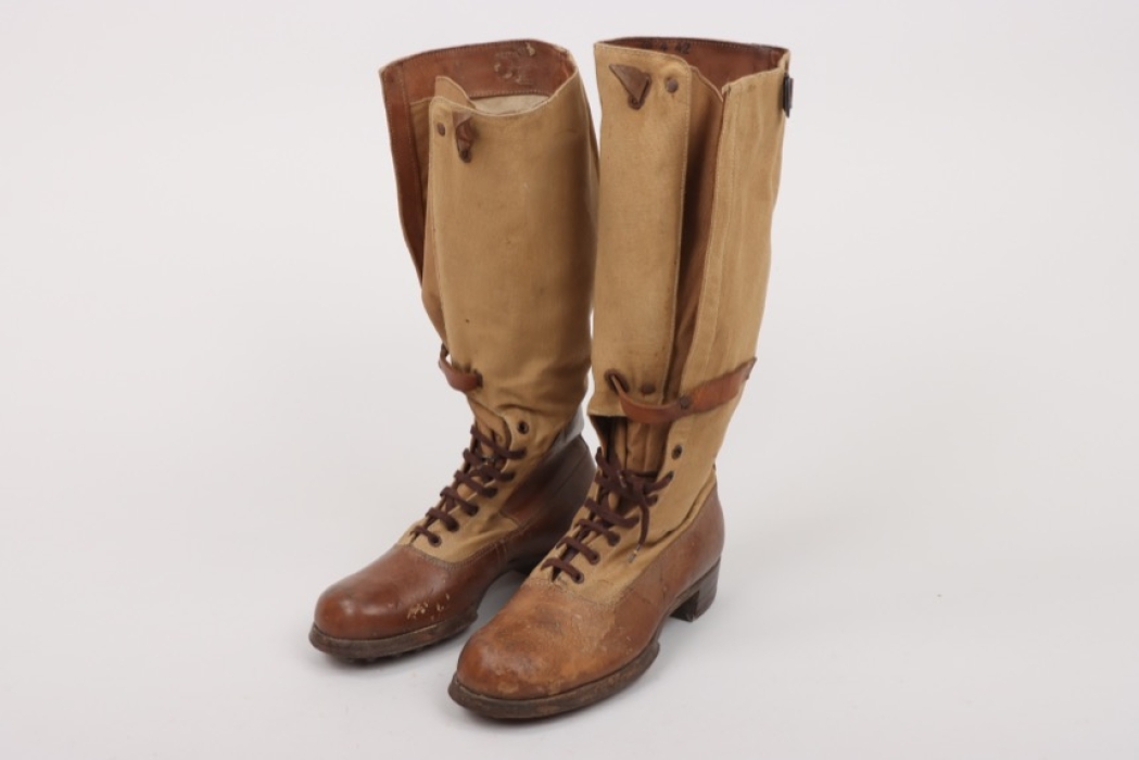 Luftwaffe tropical boots - 1942