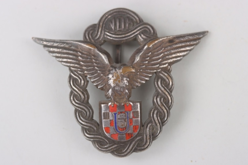 Croatia - WWII Pilot's Badge - Braća Knaus Zagreb