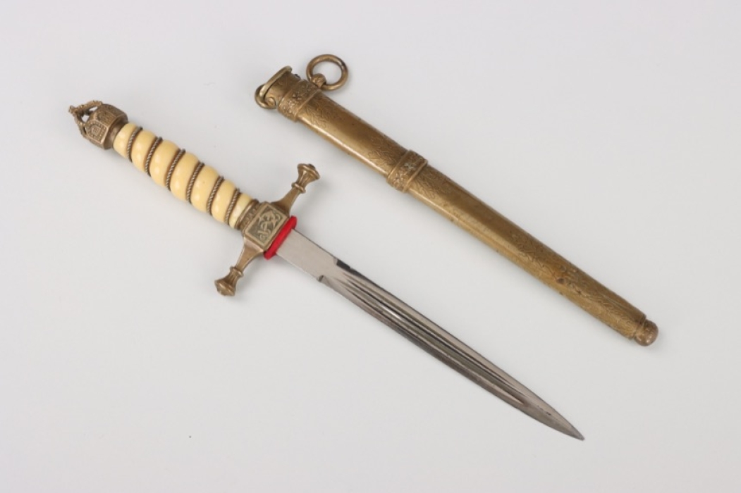 Semi-miniature to Imperial German Navy officer's dagger - WKC