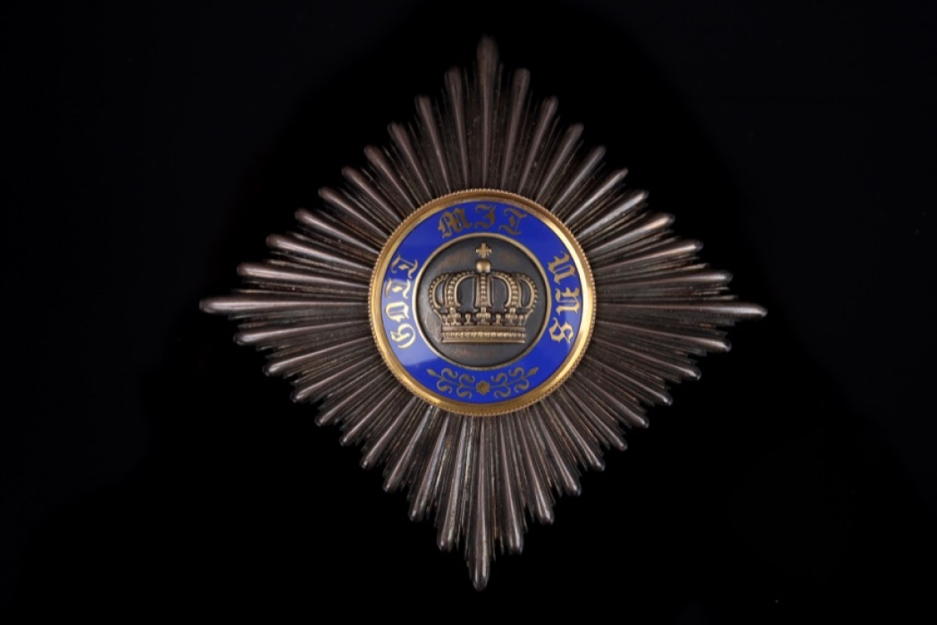 Prussia - Crown Order 2nd Class Breast Star