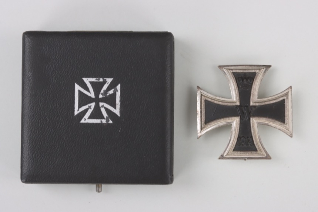 1914 Iron Cross 1st Class in case - WWII type