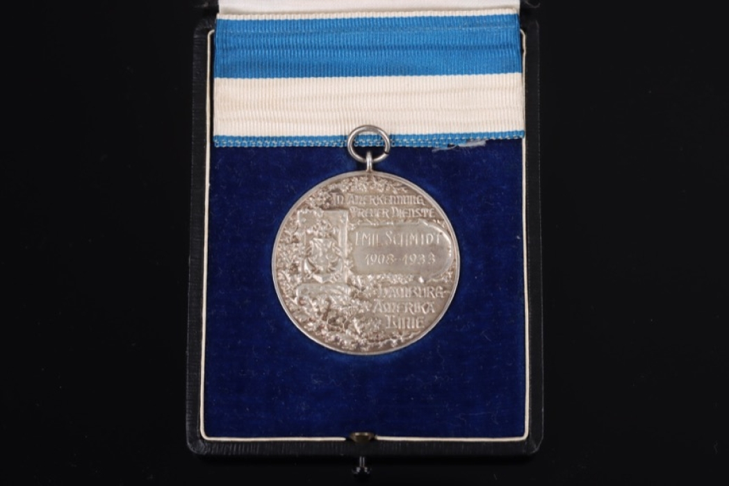 Hamburg Amerika Linie Medal für Service