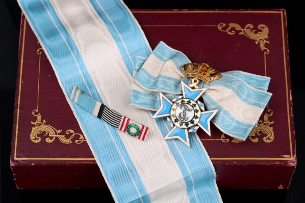 Bavaria - Order of Theresa Order Cross with diamonds