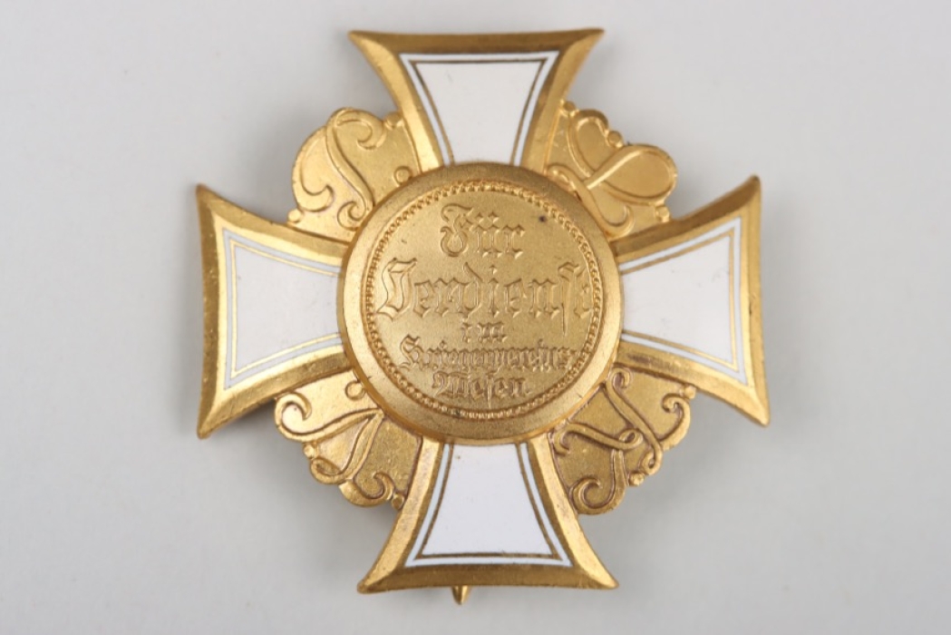 Cross of Honor 1st Class of the Prussian Warrior Association 1925 - mint
