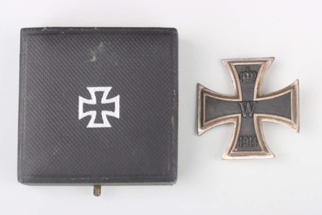 1914 Iron Cross 1st Class with case - KAG