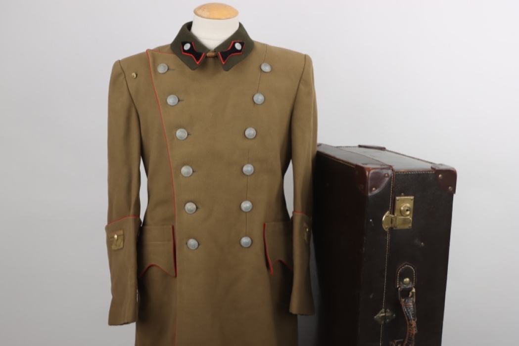 Hungary - 1943 dated field coat with suitcase