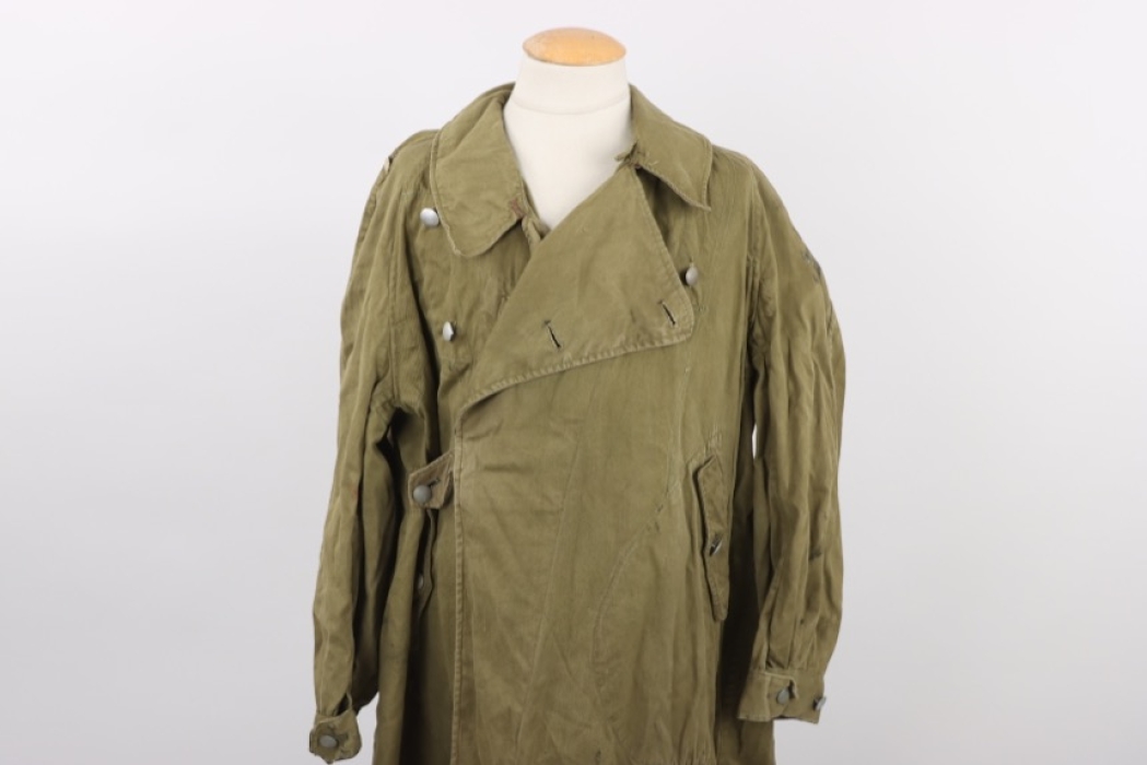 Wehrmacht tropical motorcyclist's coat