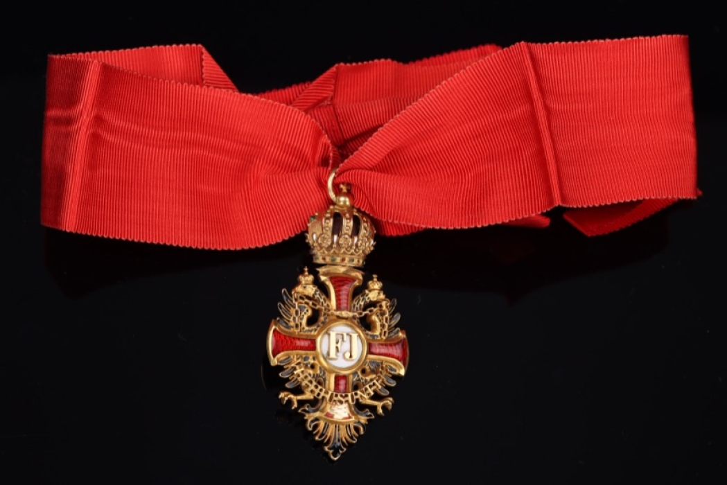 Friedrich Stolzenburg – Austria-Hungary Franz Josef Order Commander Cross