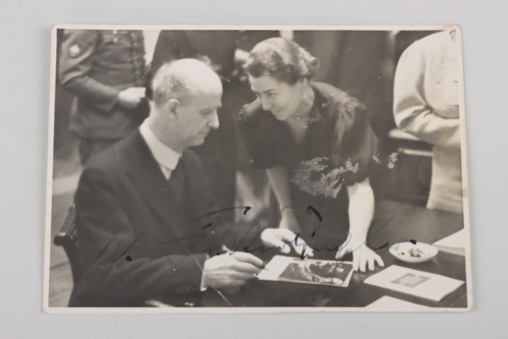 Furtwängler, Wilhelm (composer) - signed photo