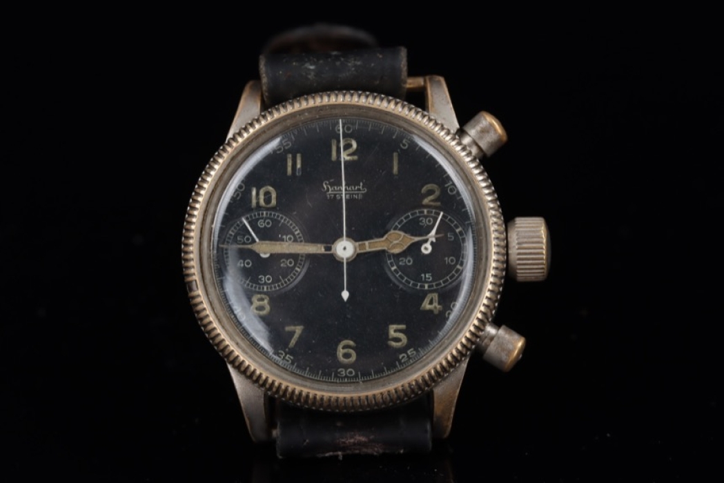 Luftwaffe double-button pilot's chronograph - Hanhart