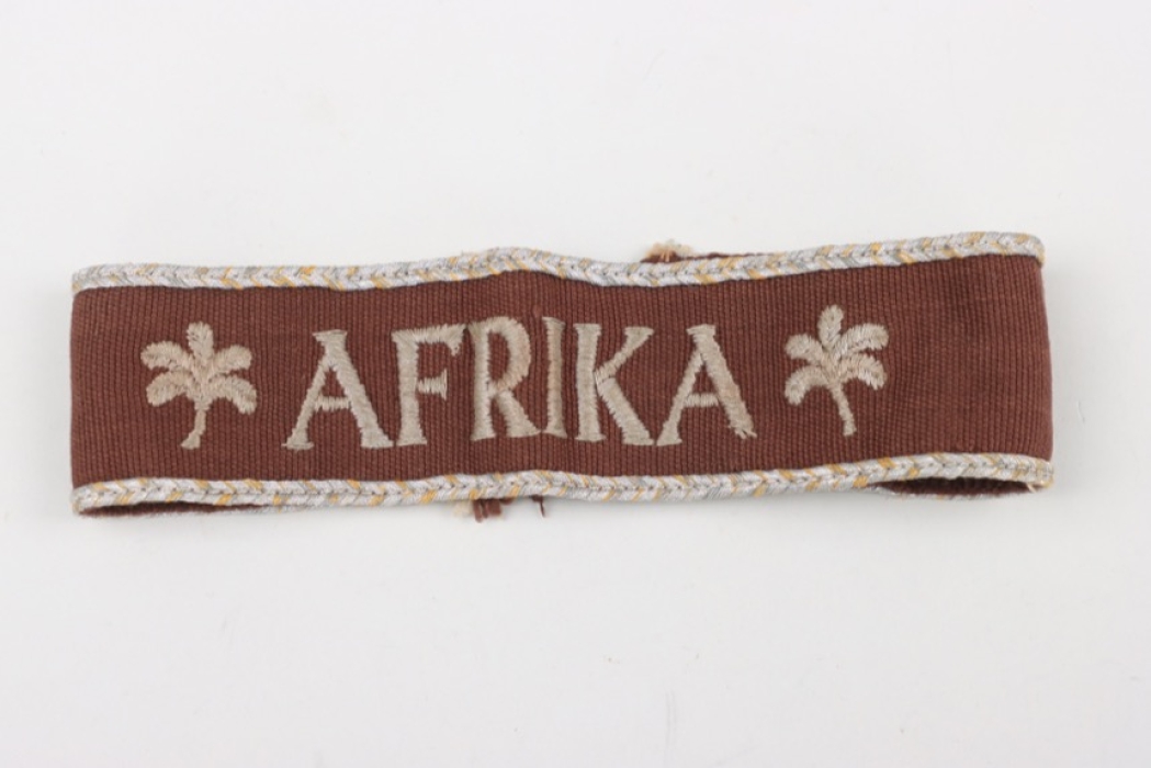 Wehrmacht cuff title "AFRIKA" - variant