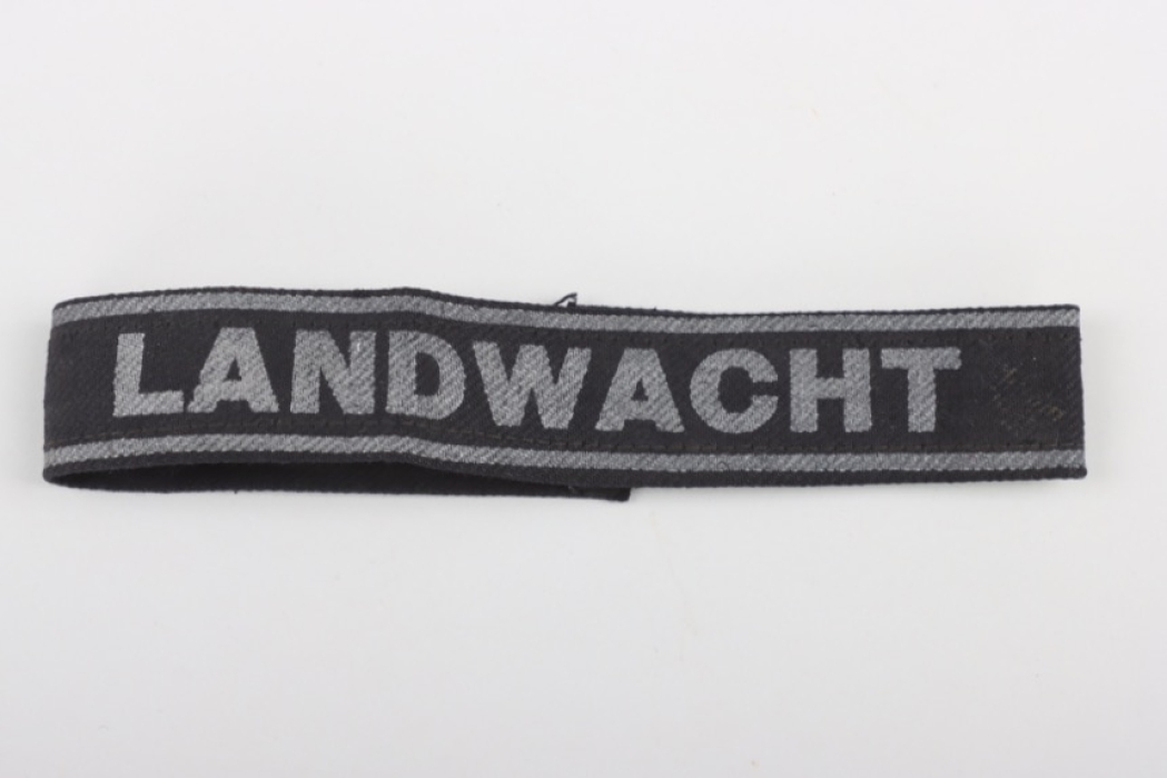 SS cuff title "Landwacht"