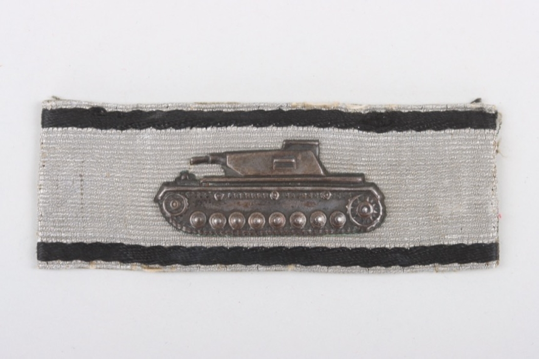 Hauptmann Wieler - Tank Destruction Badge in Silver