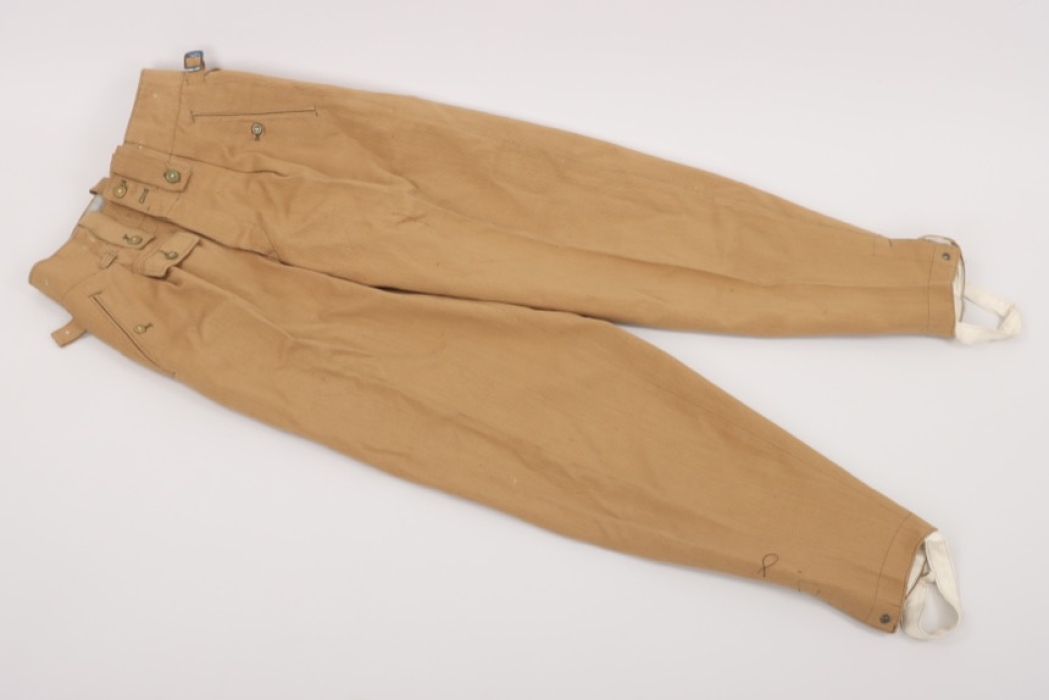 Waffen-SS tropical straight trousers - "910"