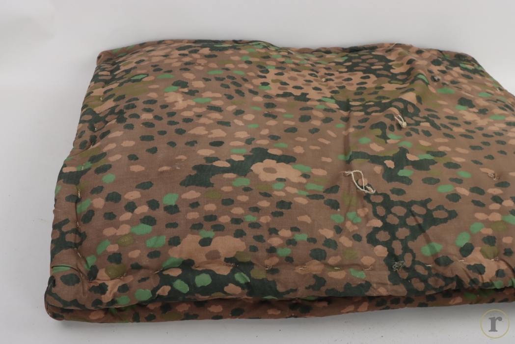 Waffen-SS pea dot camo fabric mattress